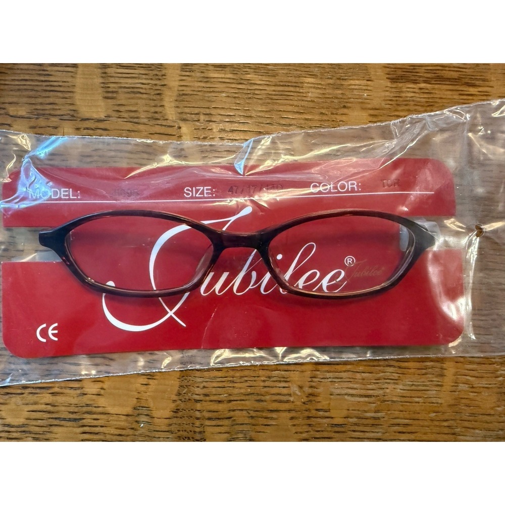 NWT Jubilee 5695 Tortoise Design Plastic AUTHENTIC EYEGLASSES FRAME RX 47-17-140